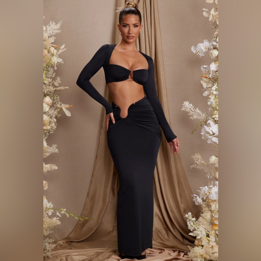 Oh Polly Ruched Skirt Set
